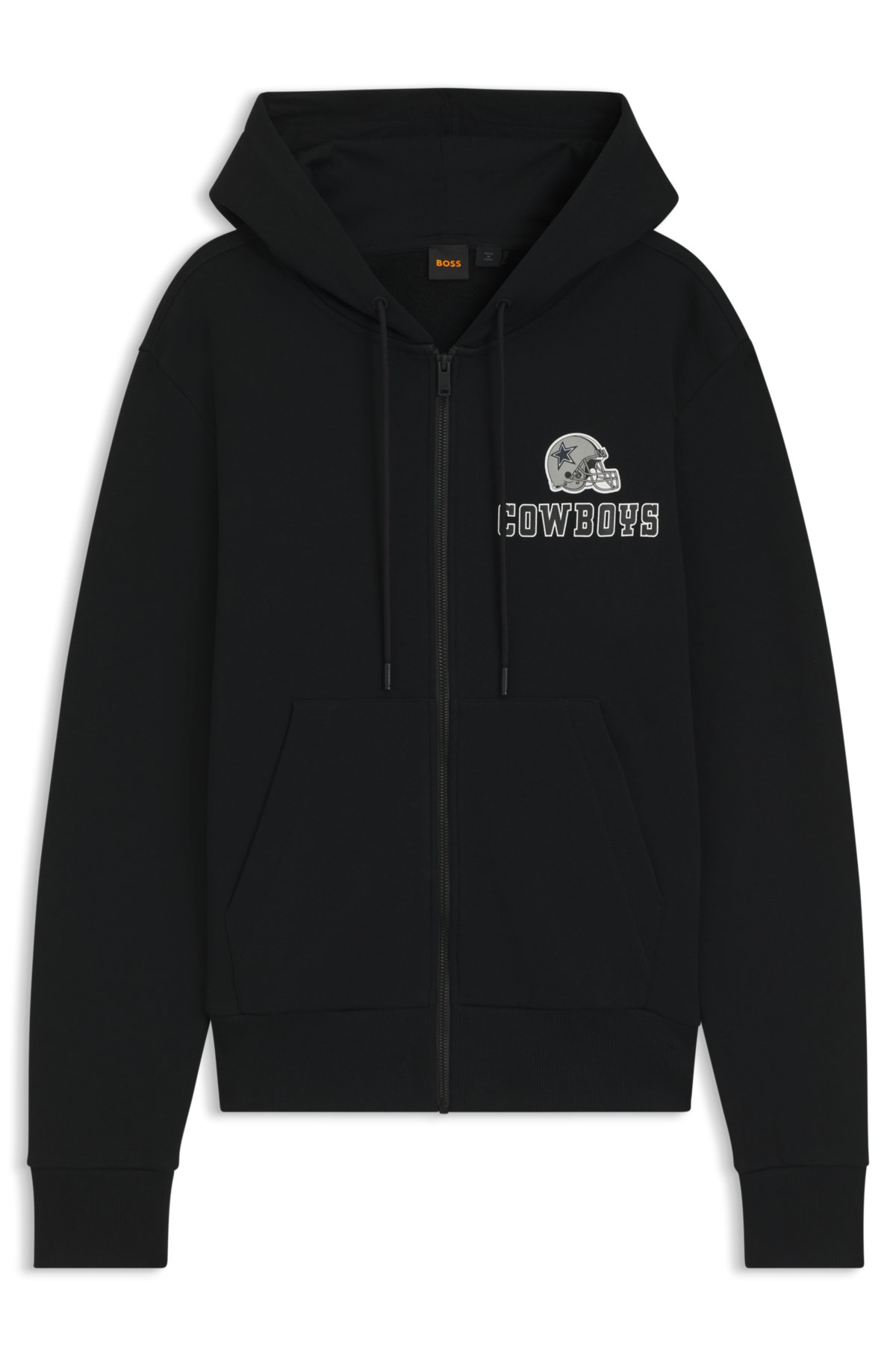 Sudadera con cremallera BOSS x DALLAS COWBOYS con logotipo alternativo