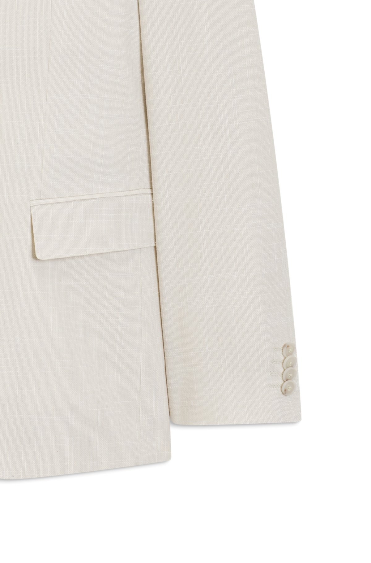 Traje de dos piezas ajustado en tejido elástico