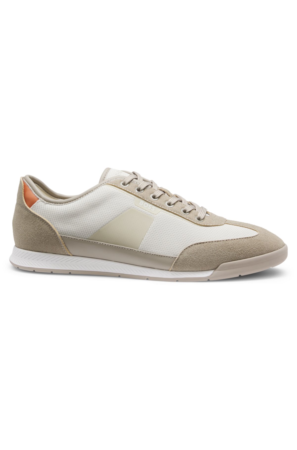 Zapatillas con detalles de malla