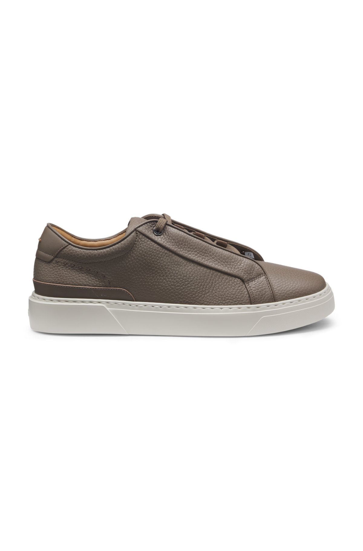 Zapatillas Gary en cuero granulado