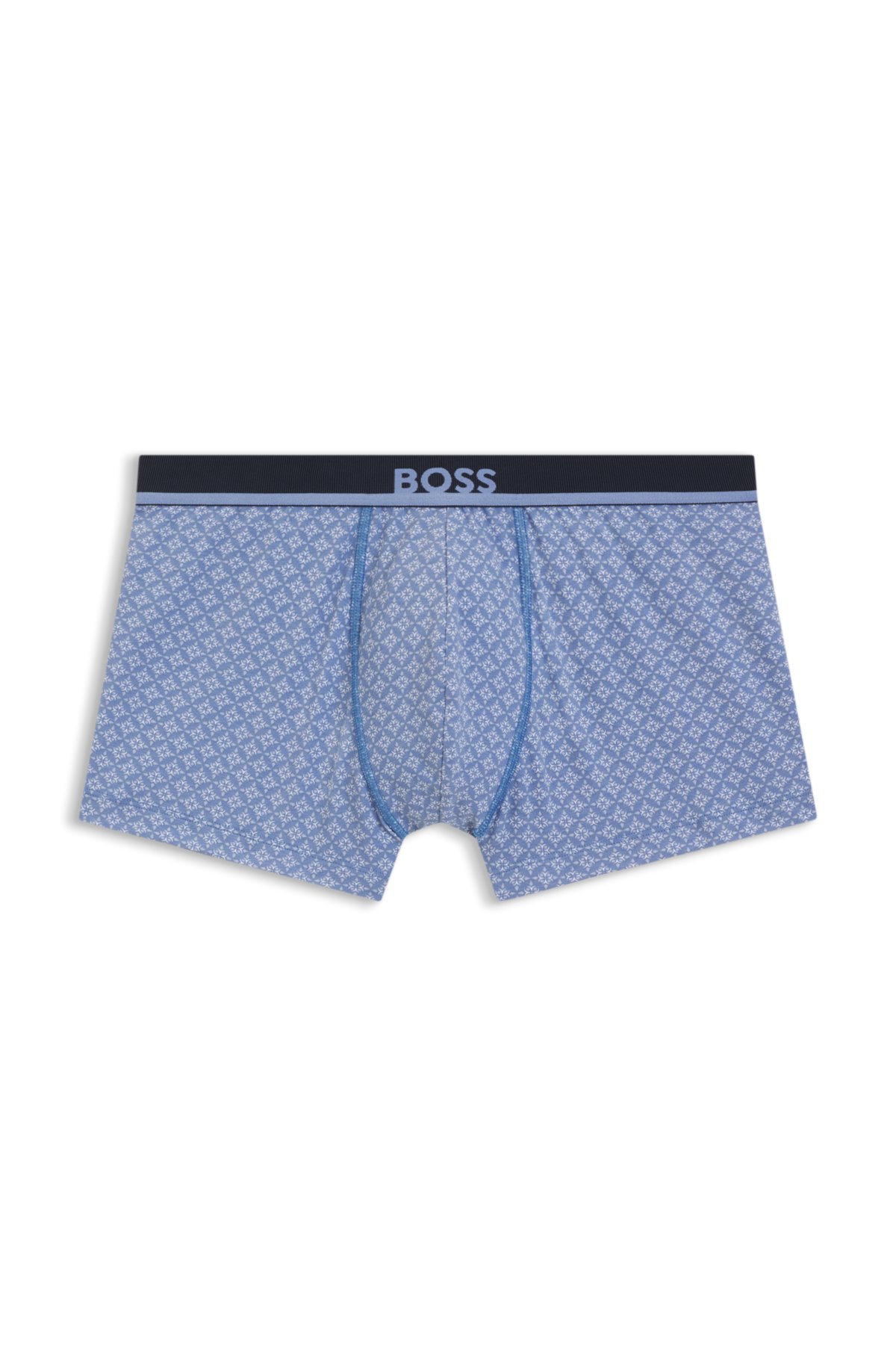 Bermudas estampadas en algodón elastizado
