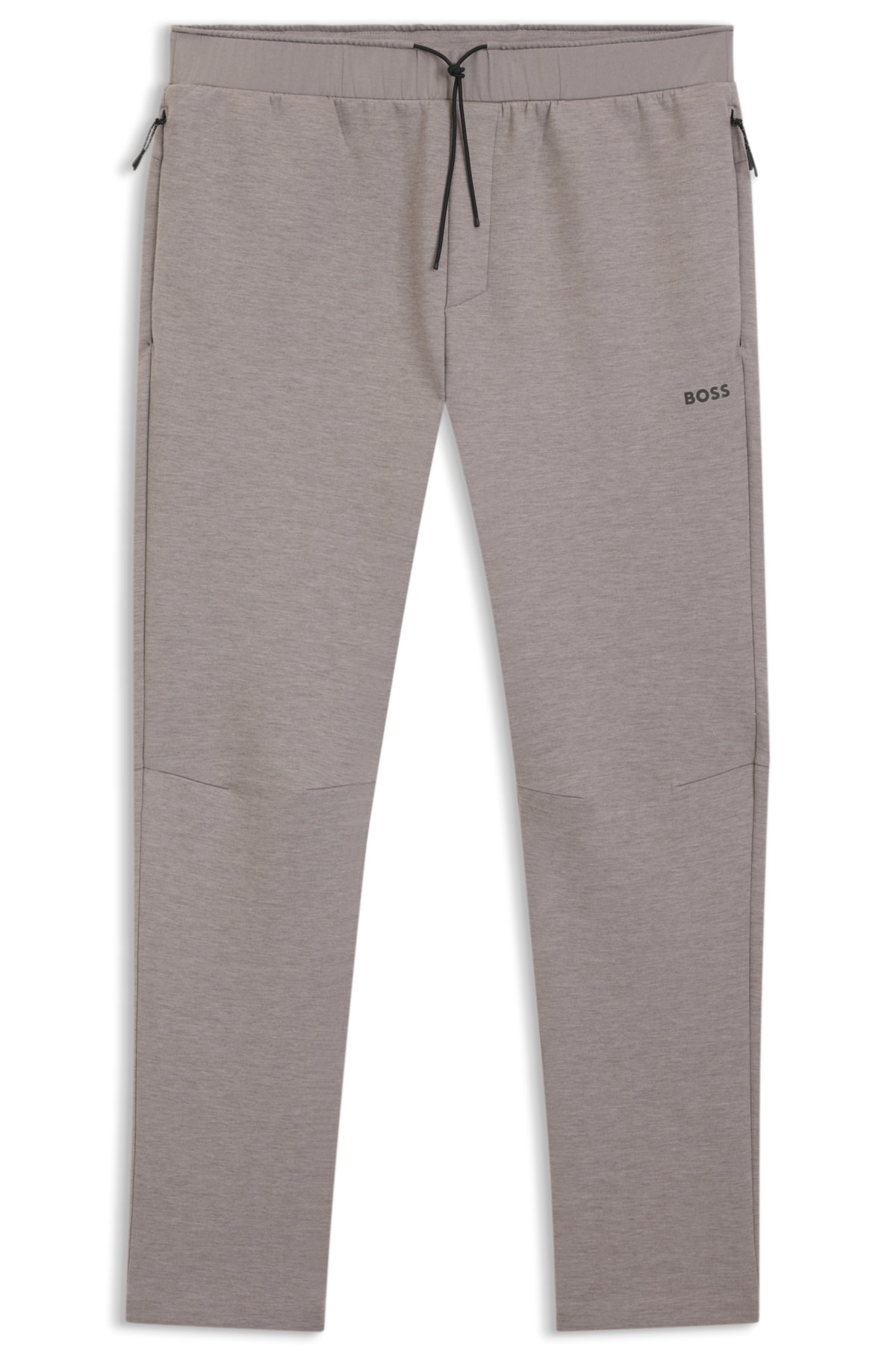 Pantalones de chándal con detalles reflectantes en corte regular