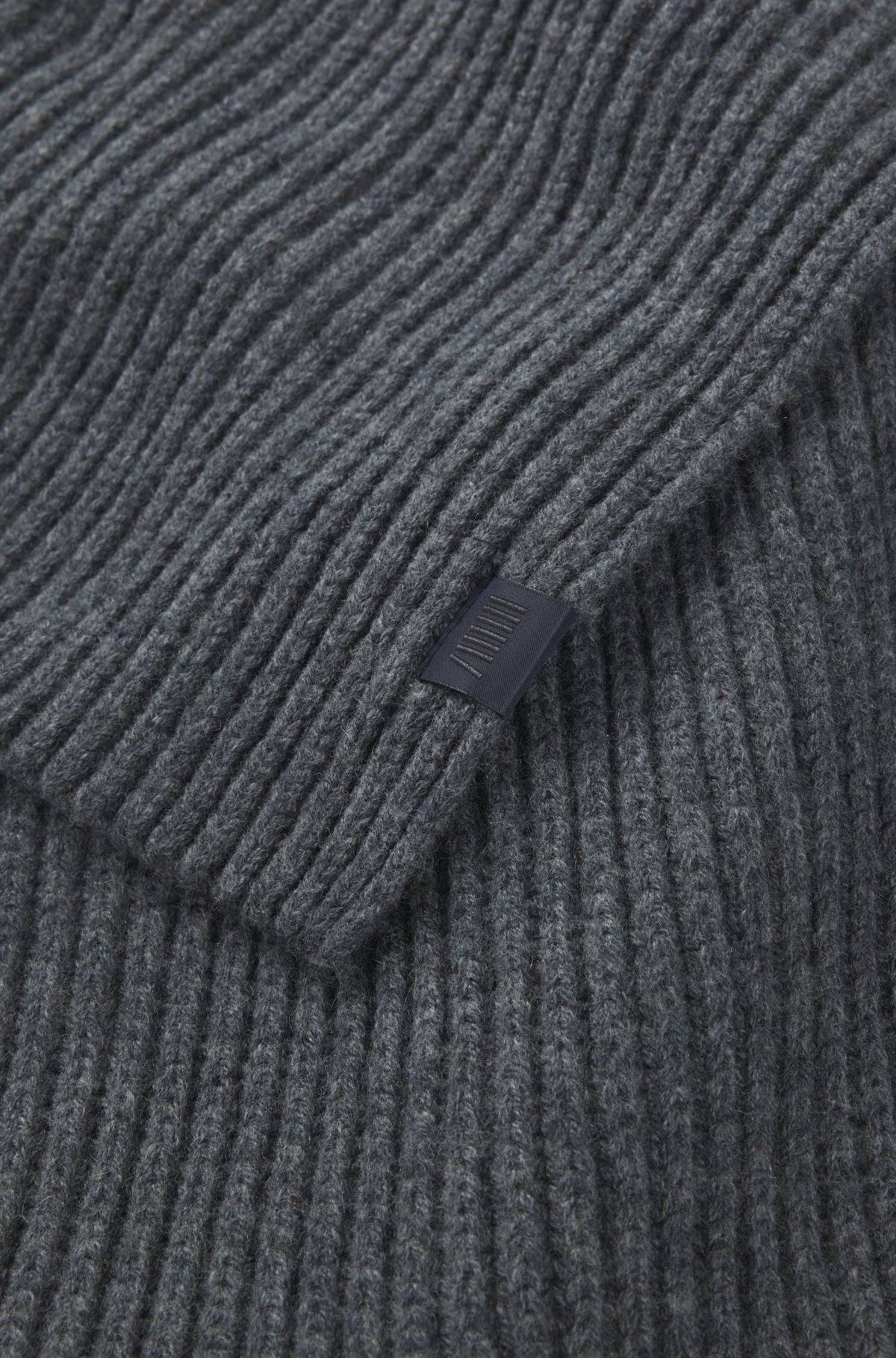 Bufanda BECKHAM x BOSS de lana virgen y cashmere