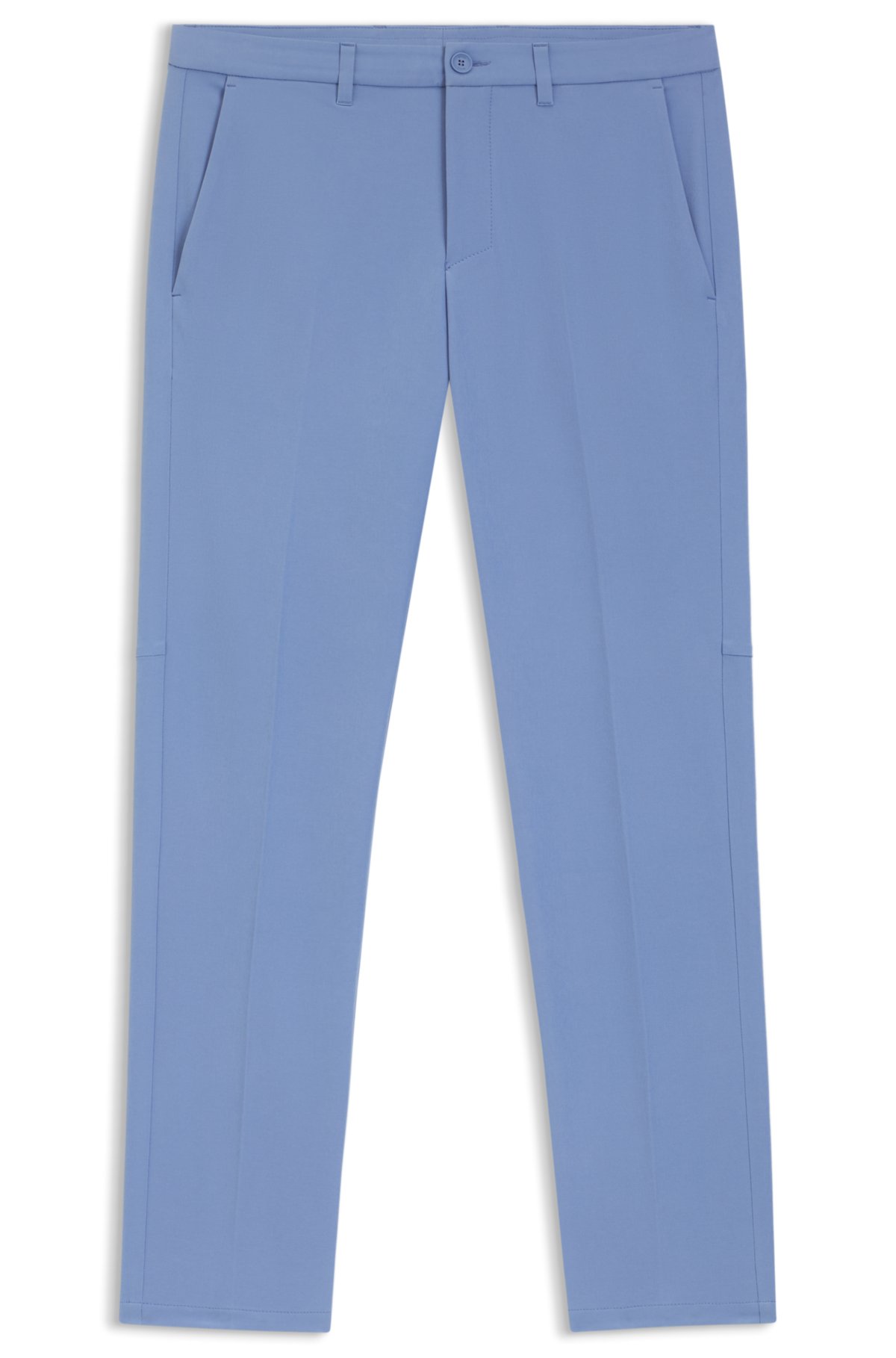 Pantalones ajustados en tejido elástico resistente al agua