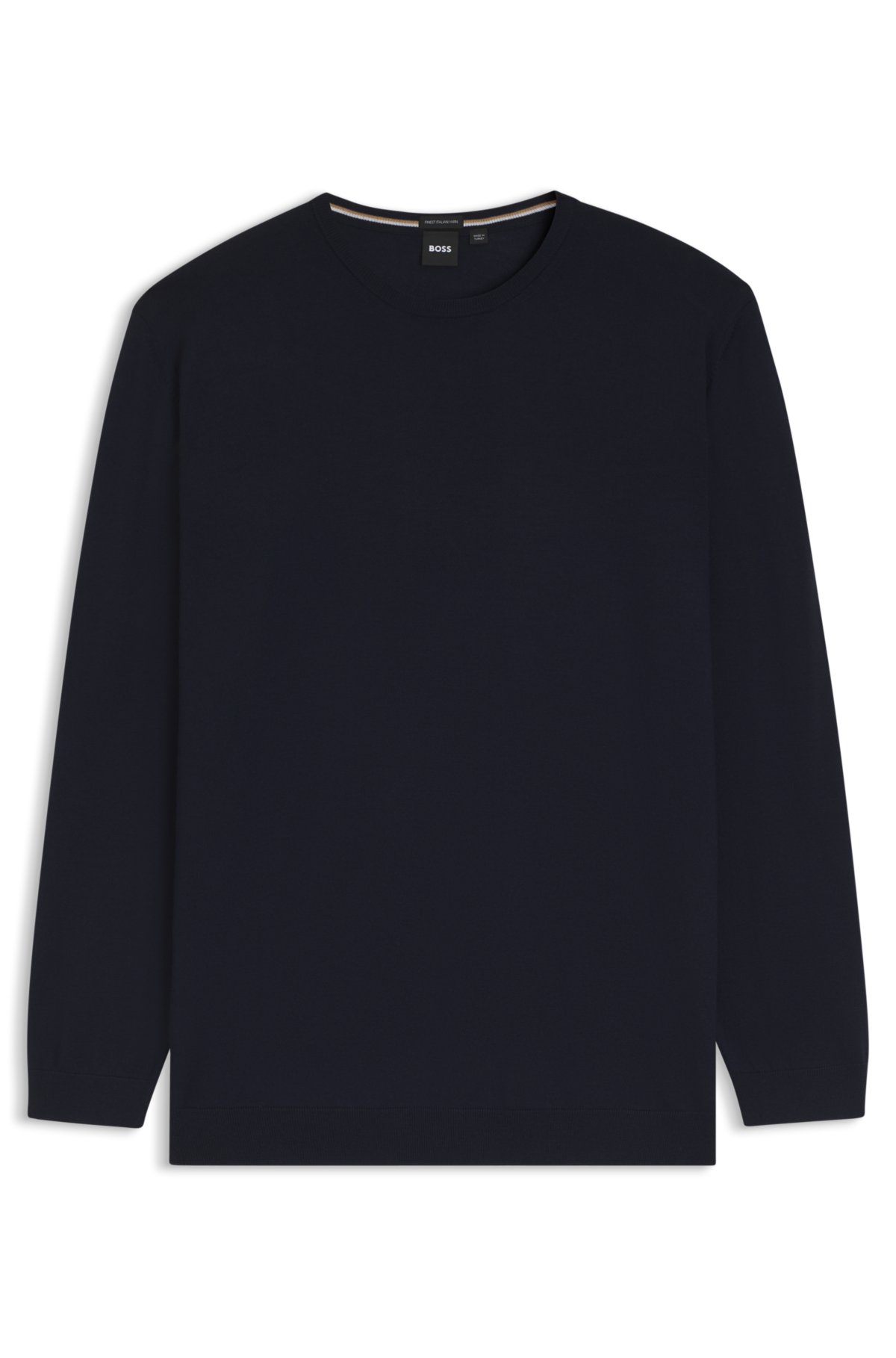 Sudadera de corte regular en lana virgen