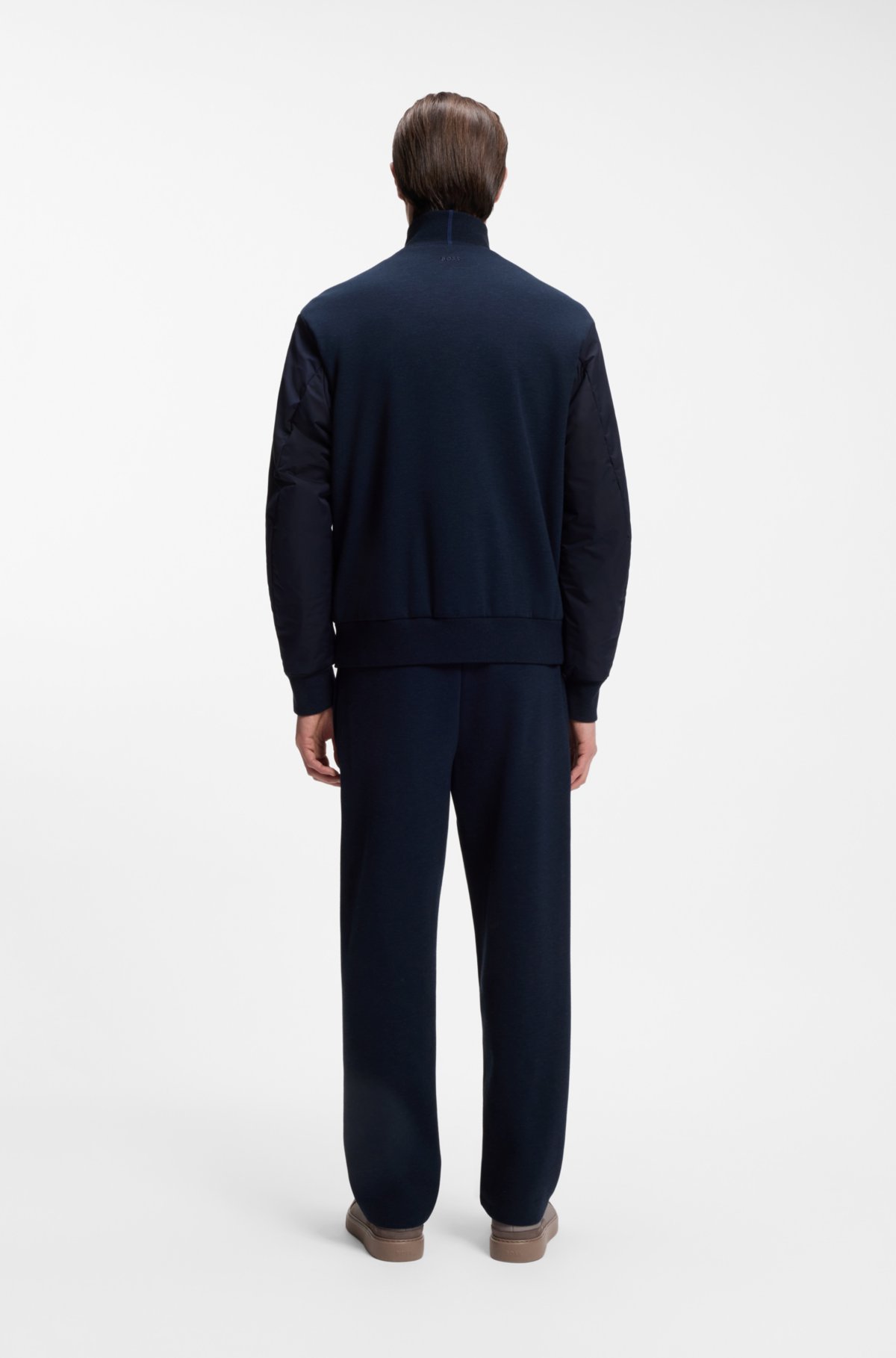 Sudadera BOSS x ASTON MARTIN con detalle de ala