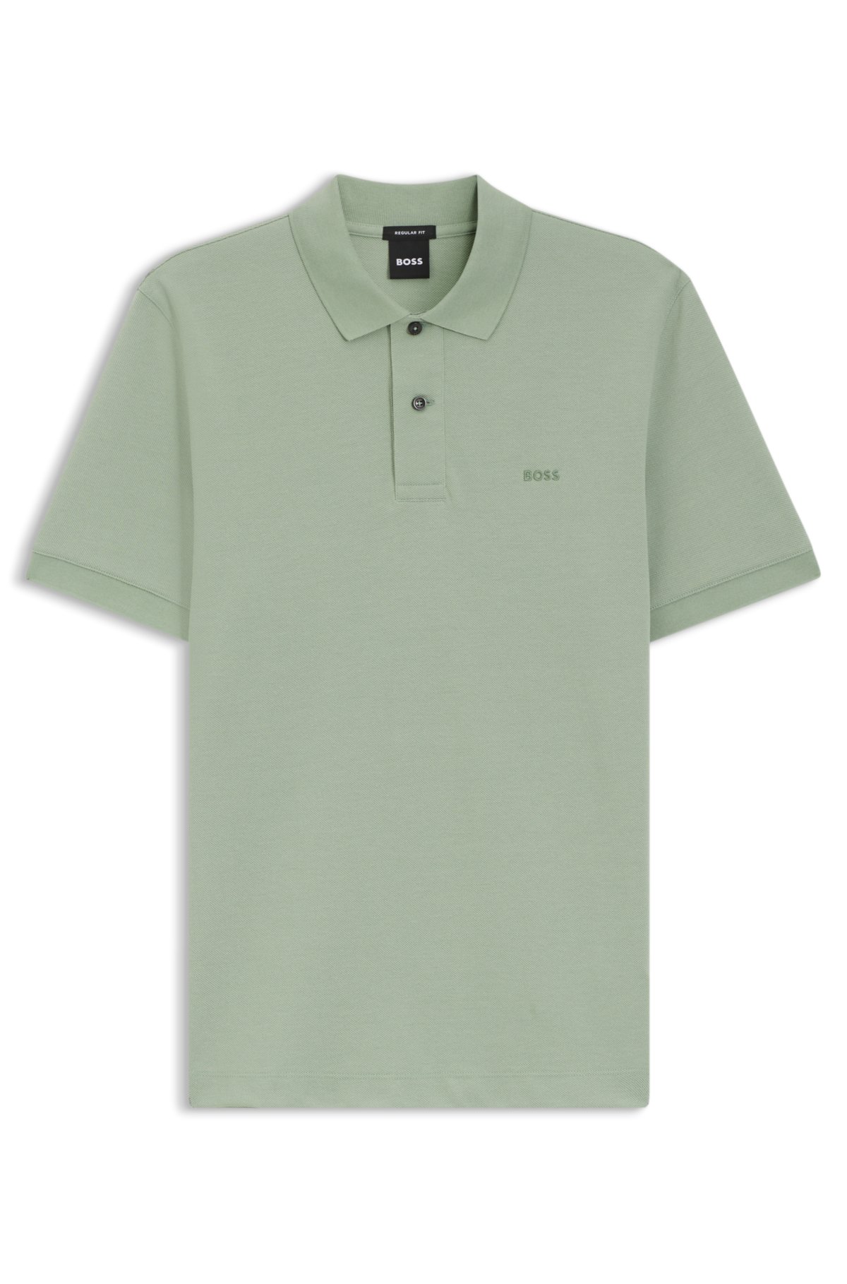 Camiseta polo Pallas de piqué de algodón con logotipo bordado