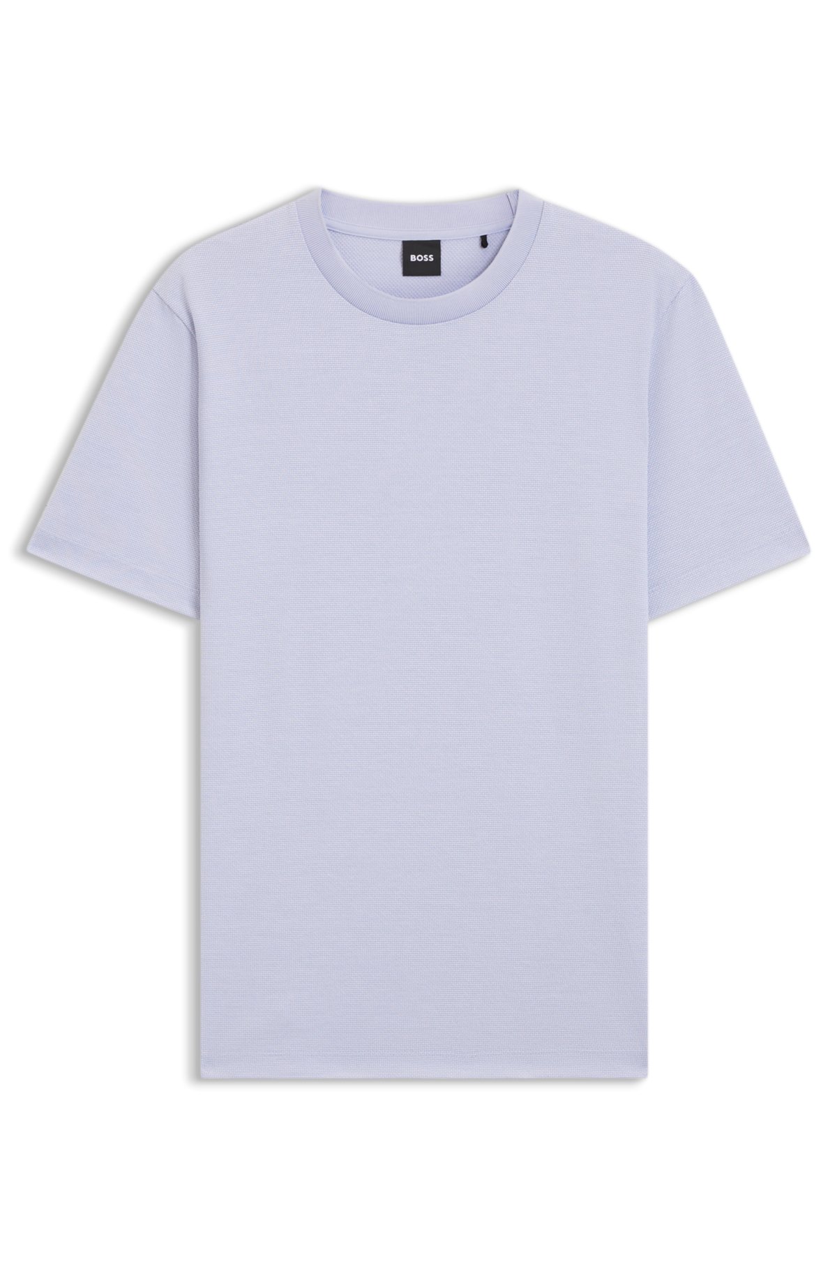 Camiseta de estructura de burbujas en algodón
