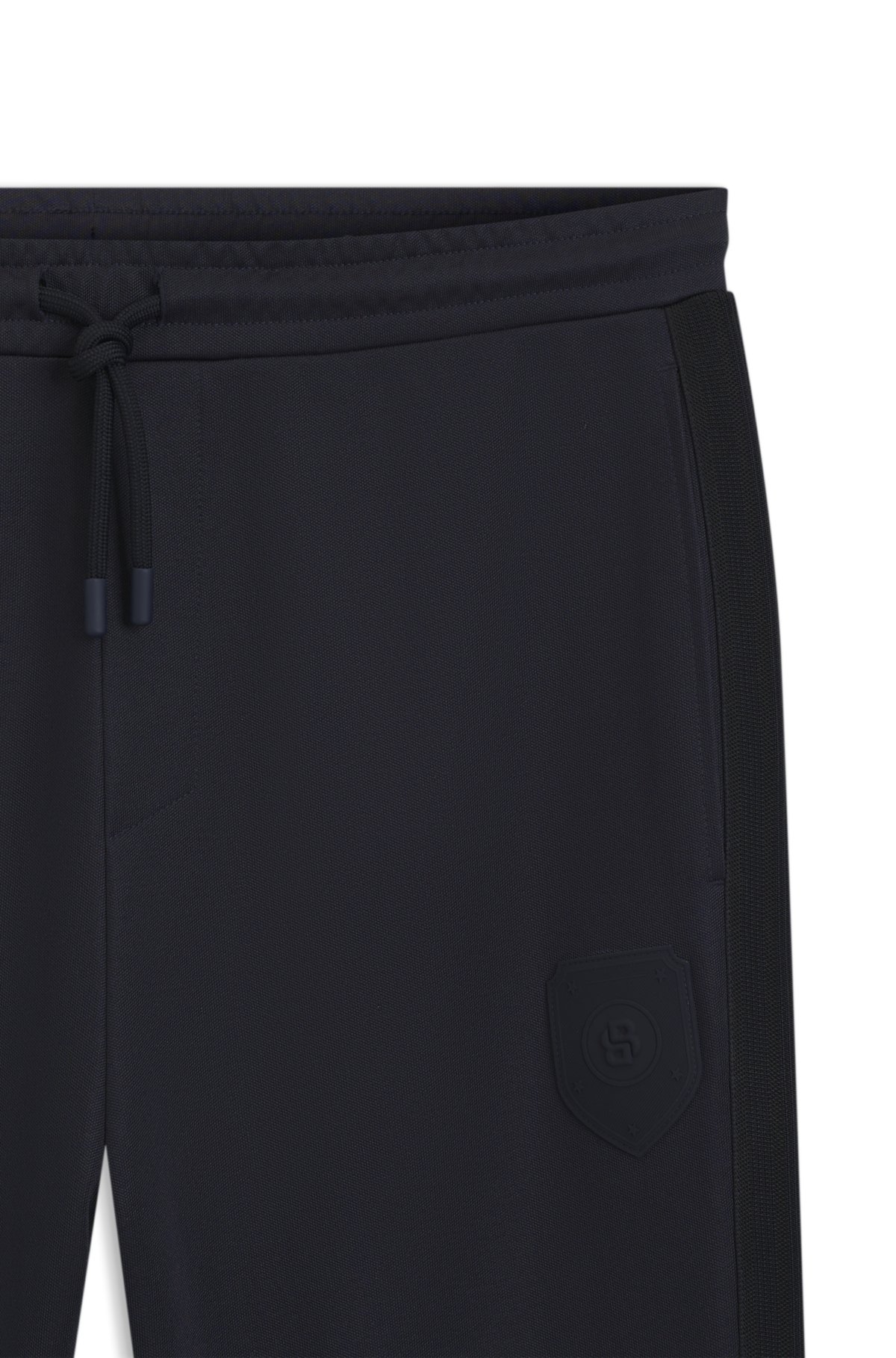 Pantalones de chándal con logo crest en corte regular