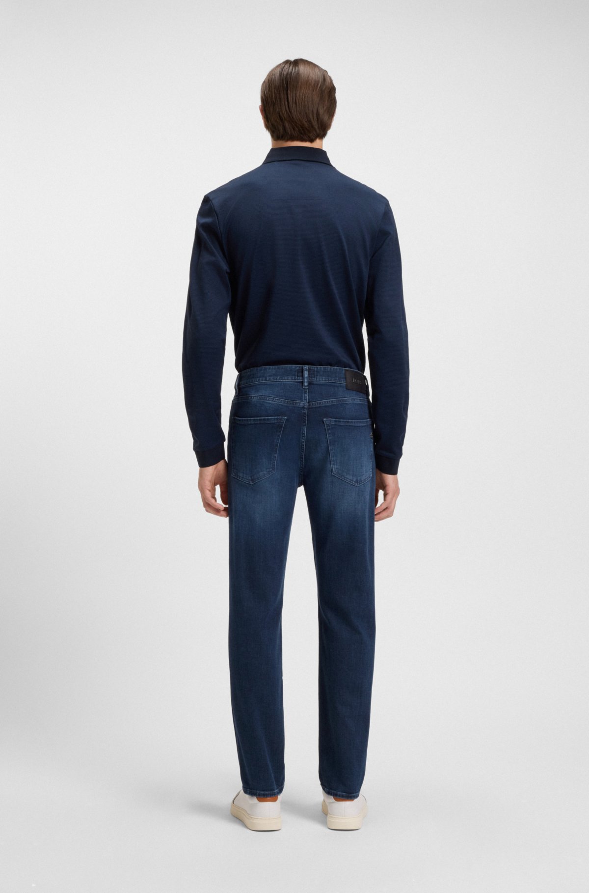 Pantalones vaqueros regulares de Maine en denim con tacto suave