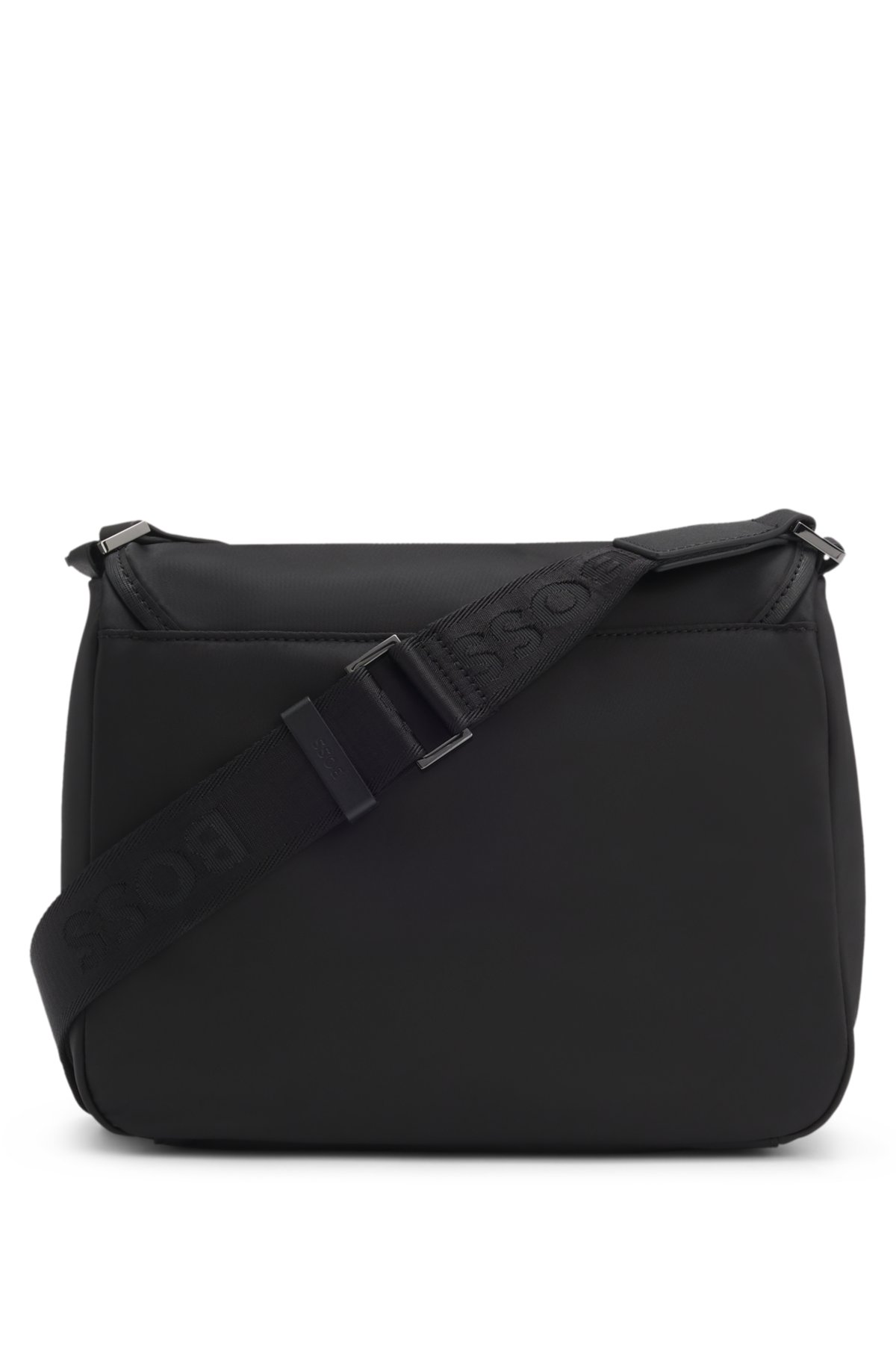 Bolso bandolera de twill con monograma Double B