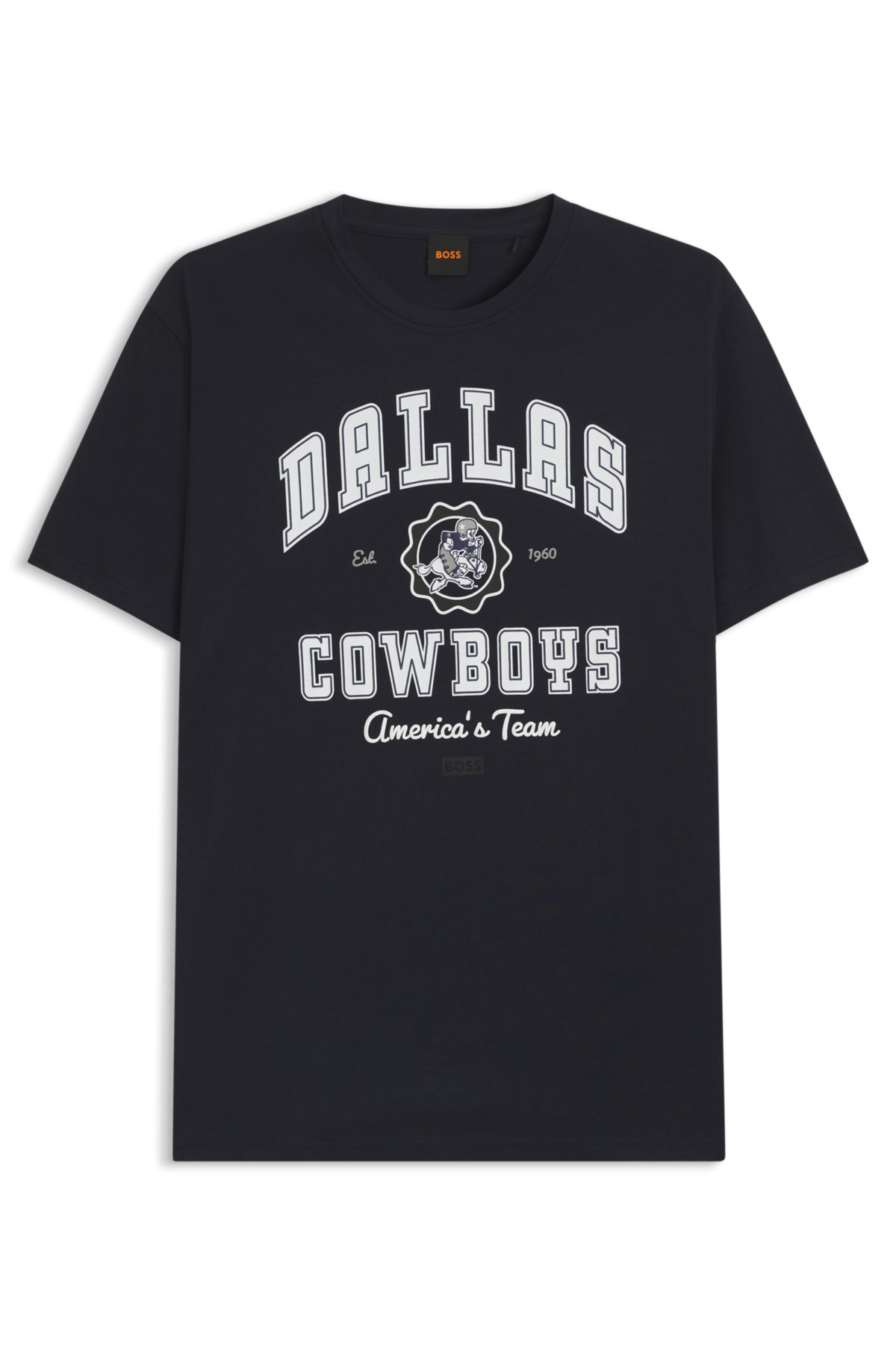 Camiseta BOSS x DALLAS COWBOYS con logotipo alternativo