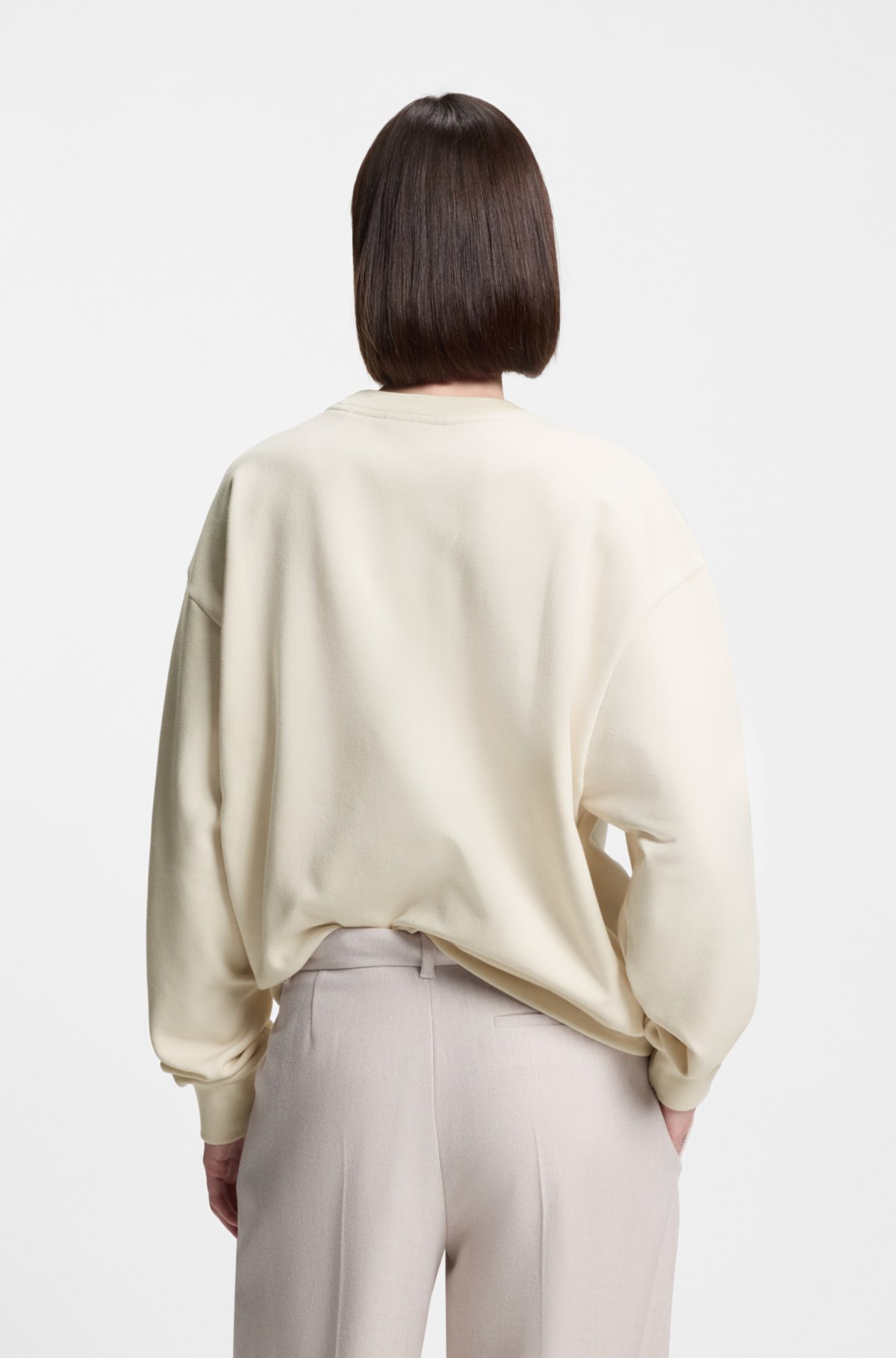 Sudadera unisex BOSS x Steiff en mezcla de algodón