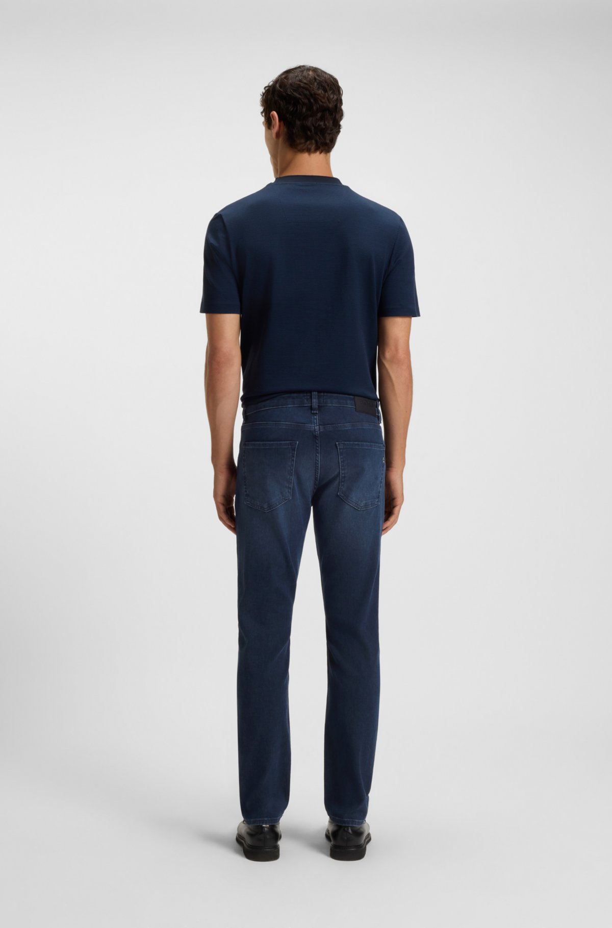 Pantalones vaqueros azul Delaware con ajuste delgado en tejido de denim