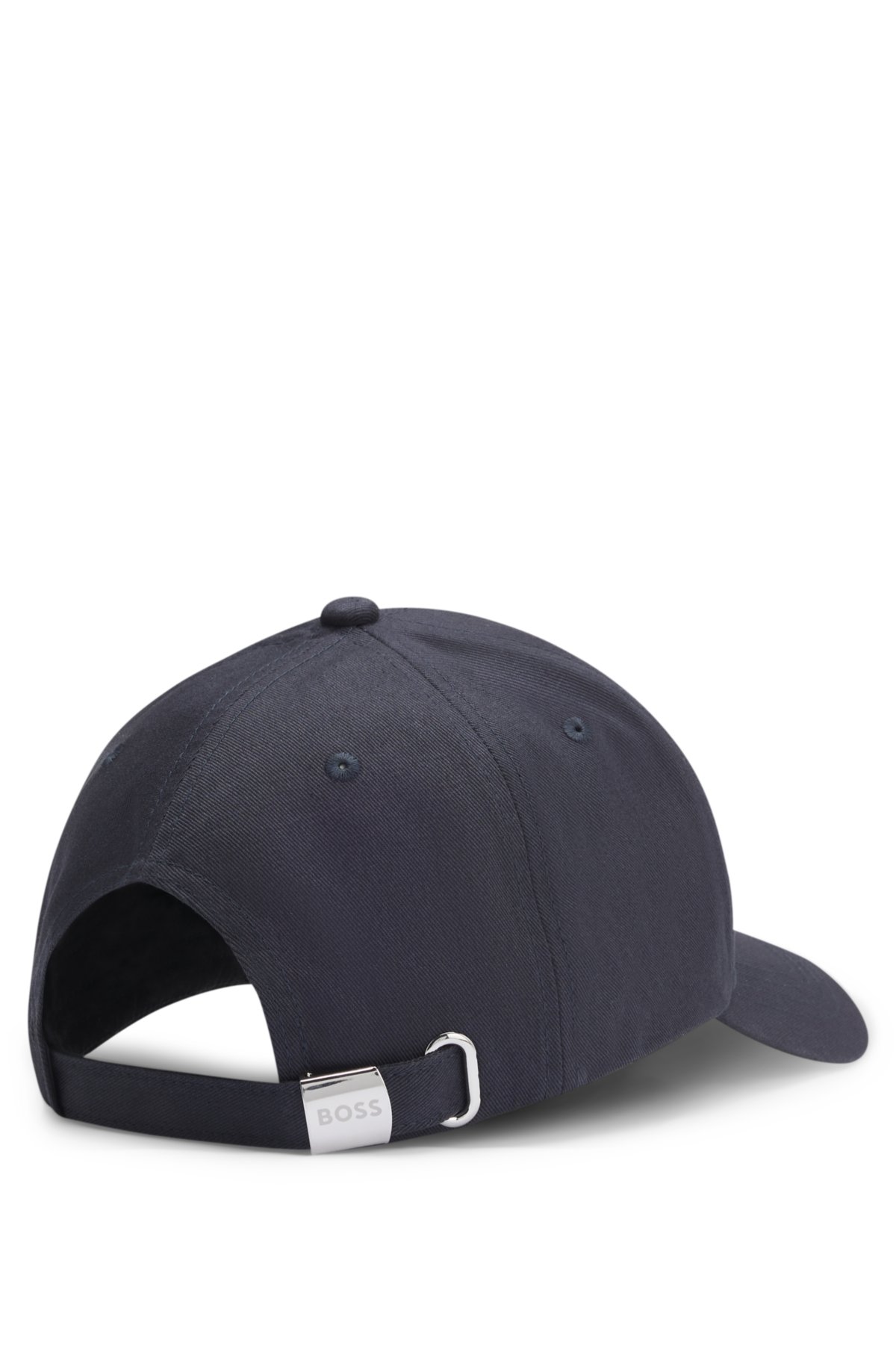 Gorra con logotipo estructurado en tela de algodón