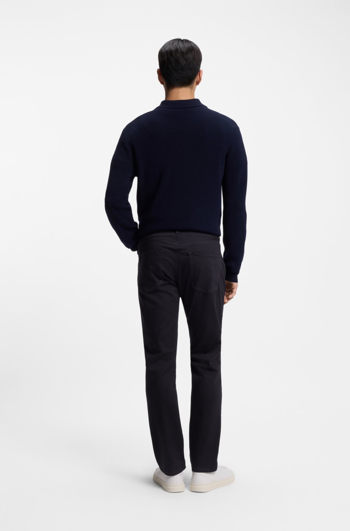 Pantalones de corte ajustado de Delaware en tela twill resistente al desgaste