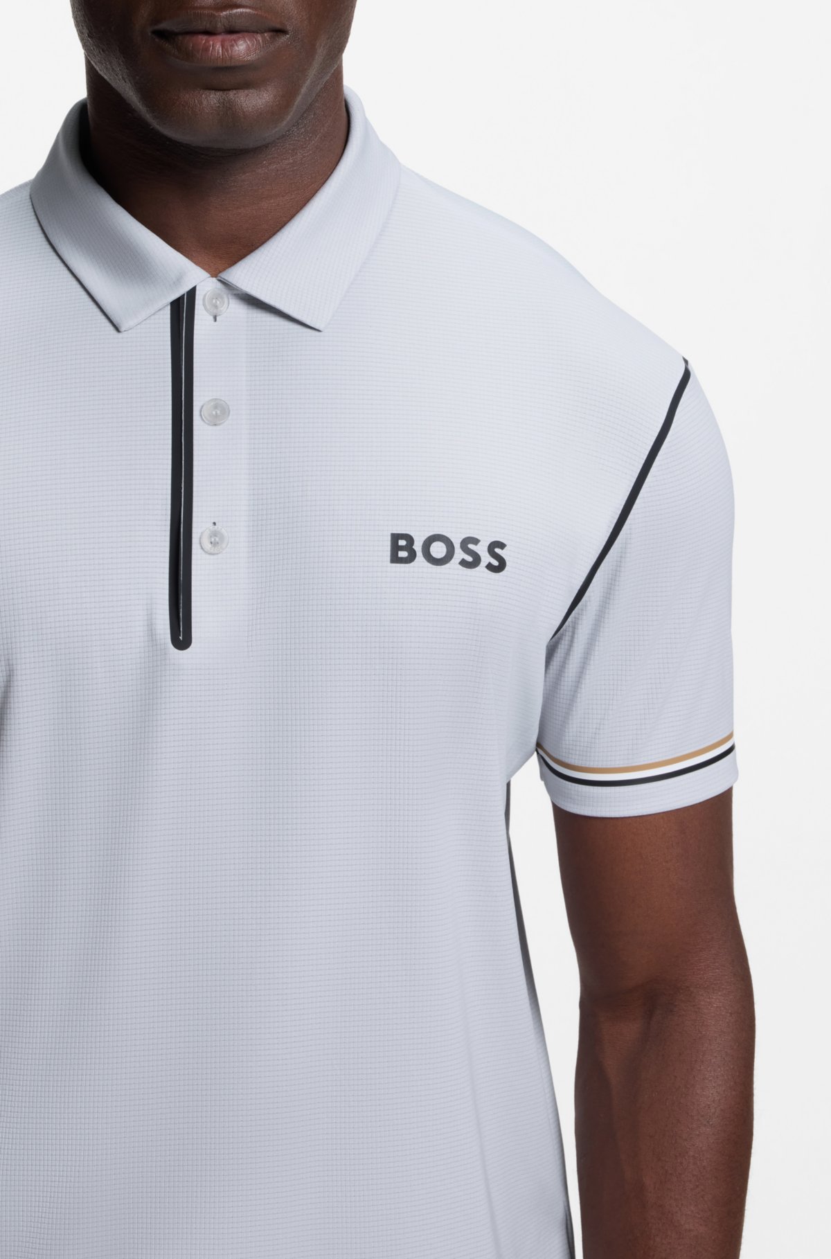 Camiseta polo Active Paddy para golf en tejido ripstop