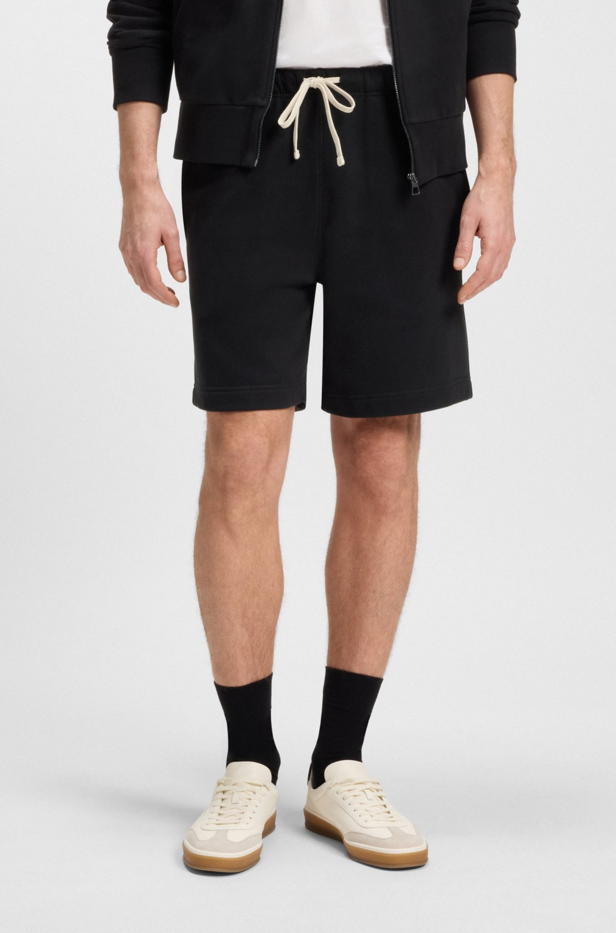 Pantalones cortos BECKHAM x BOSS de algodón terry
