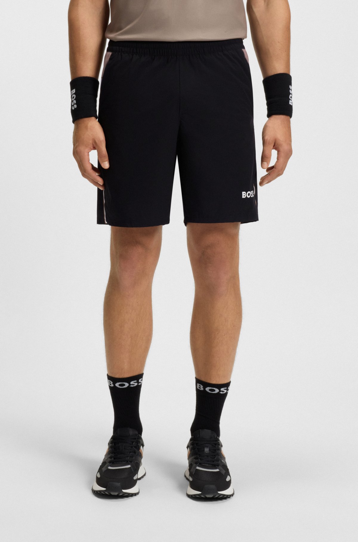 Pantalones cortos de tenis activos con gestión de humedad