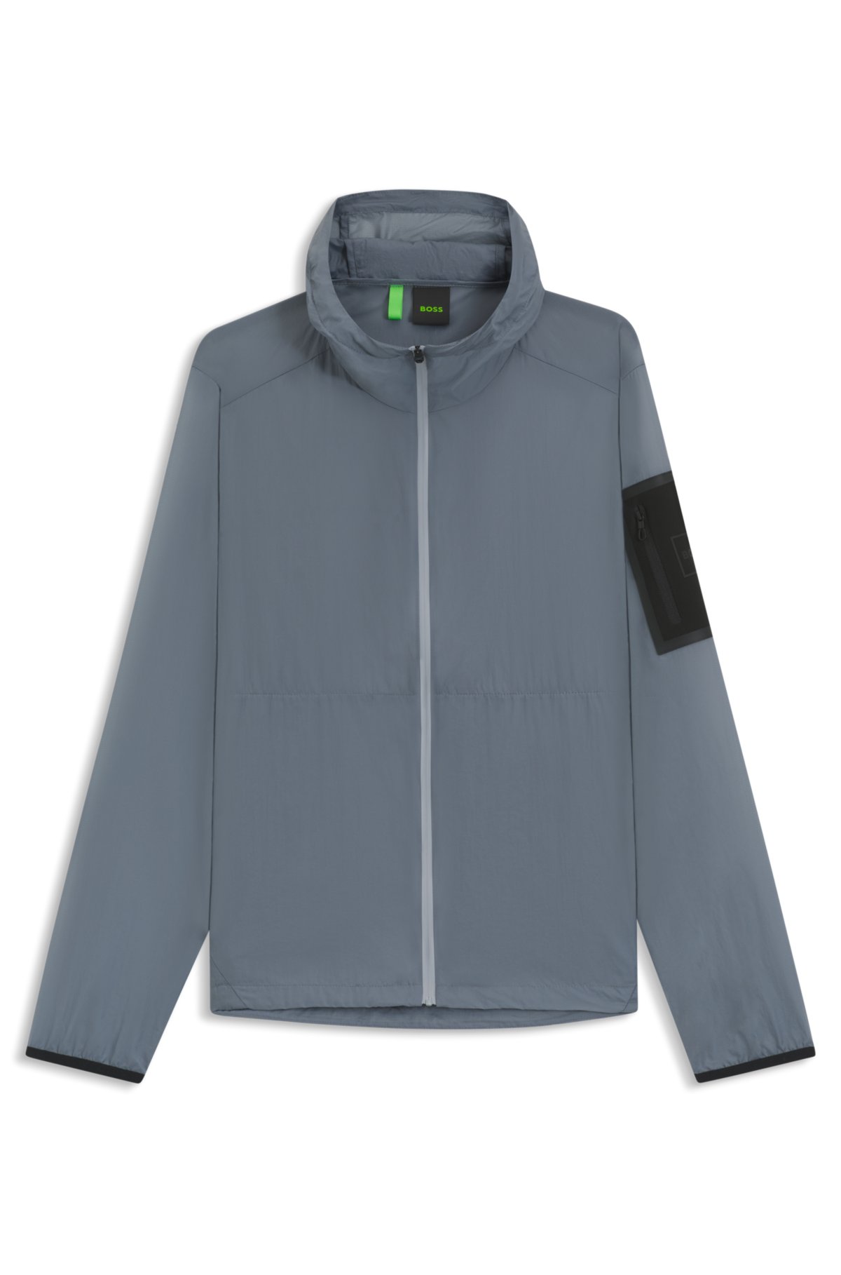 Chaqueta repelente de agua en ripstop ligero