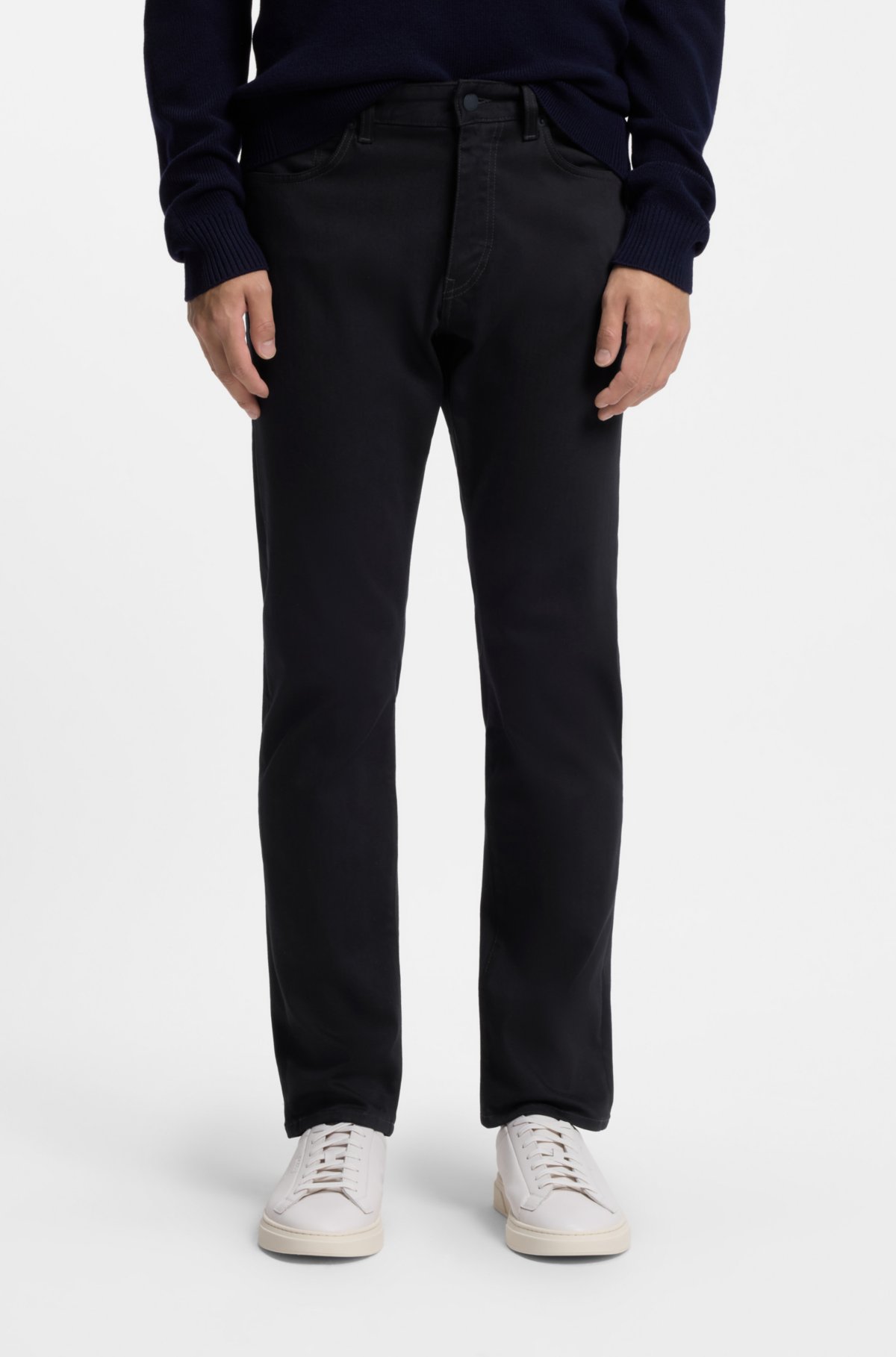 Pantalones de corte ajustado de Delaware en tela twill resistente al desgaste