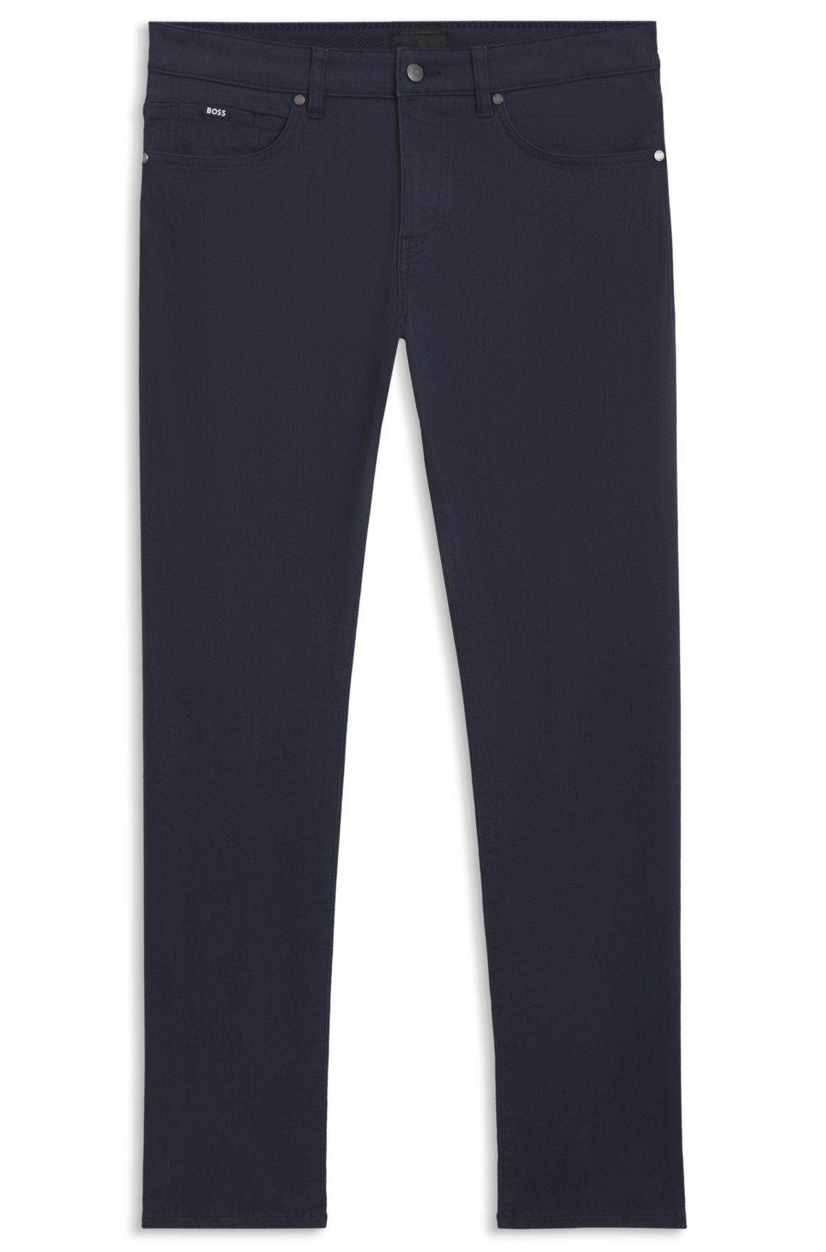 Pantalones vaqueros ajustados de Delaware en denim elástico