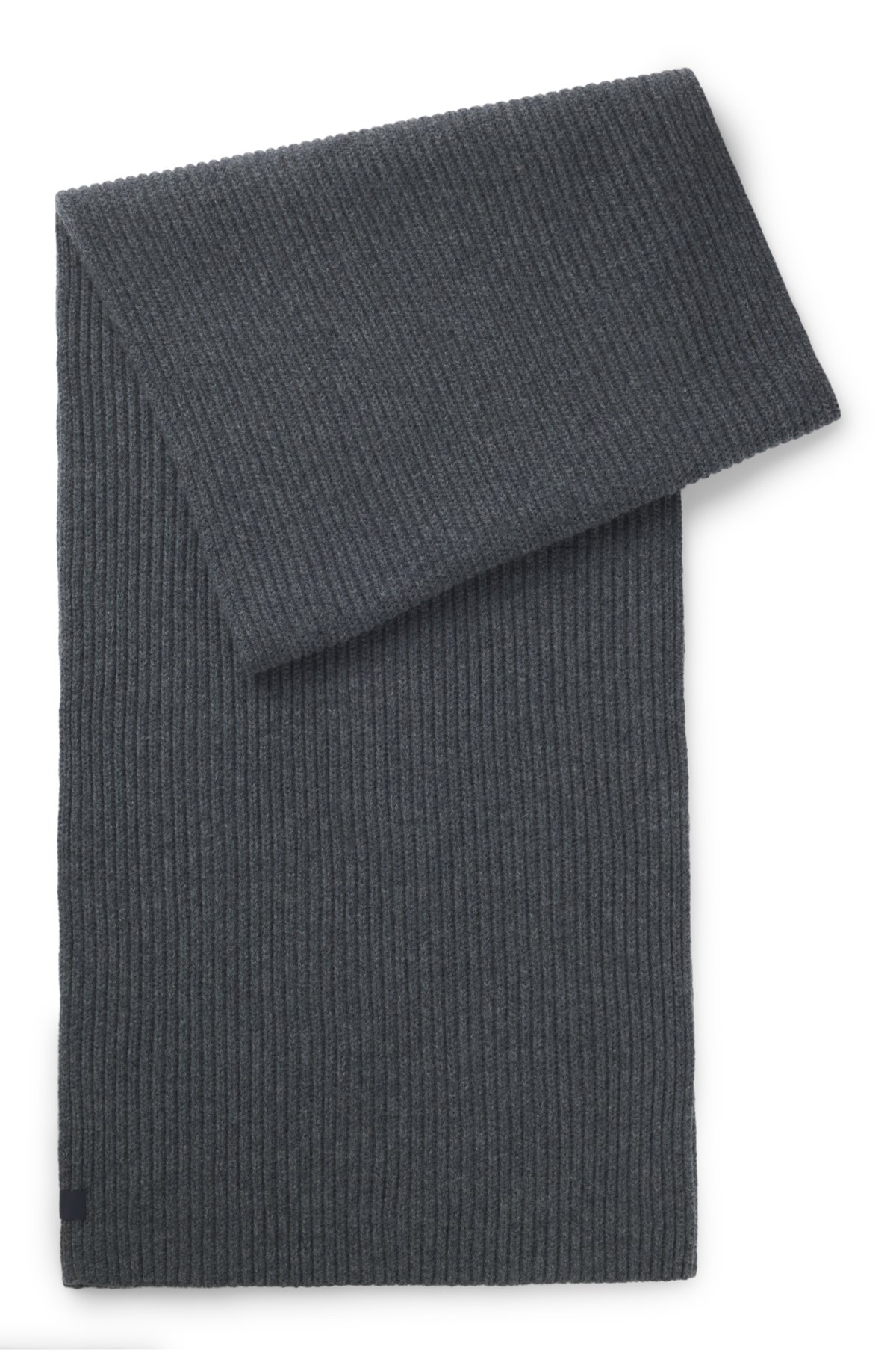 Bufanda BECKHAM x BOSS de lana virgen y cashmere