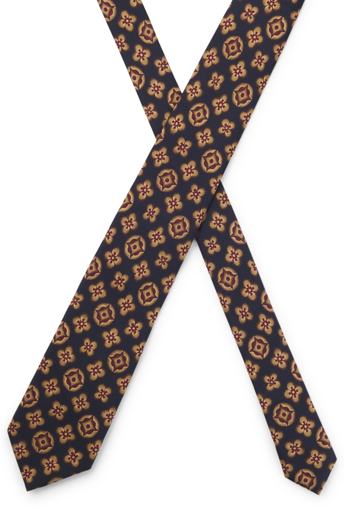 Conjunto de accesorios para el cuello de seda