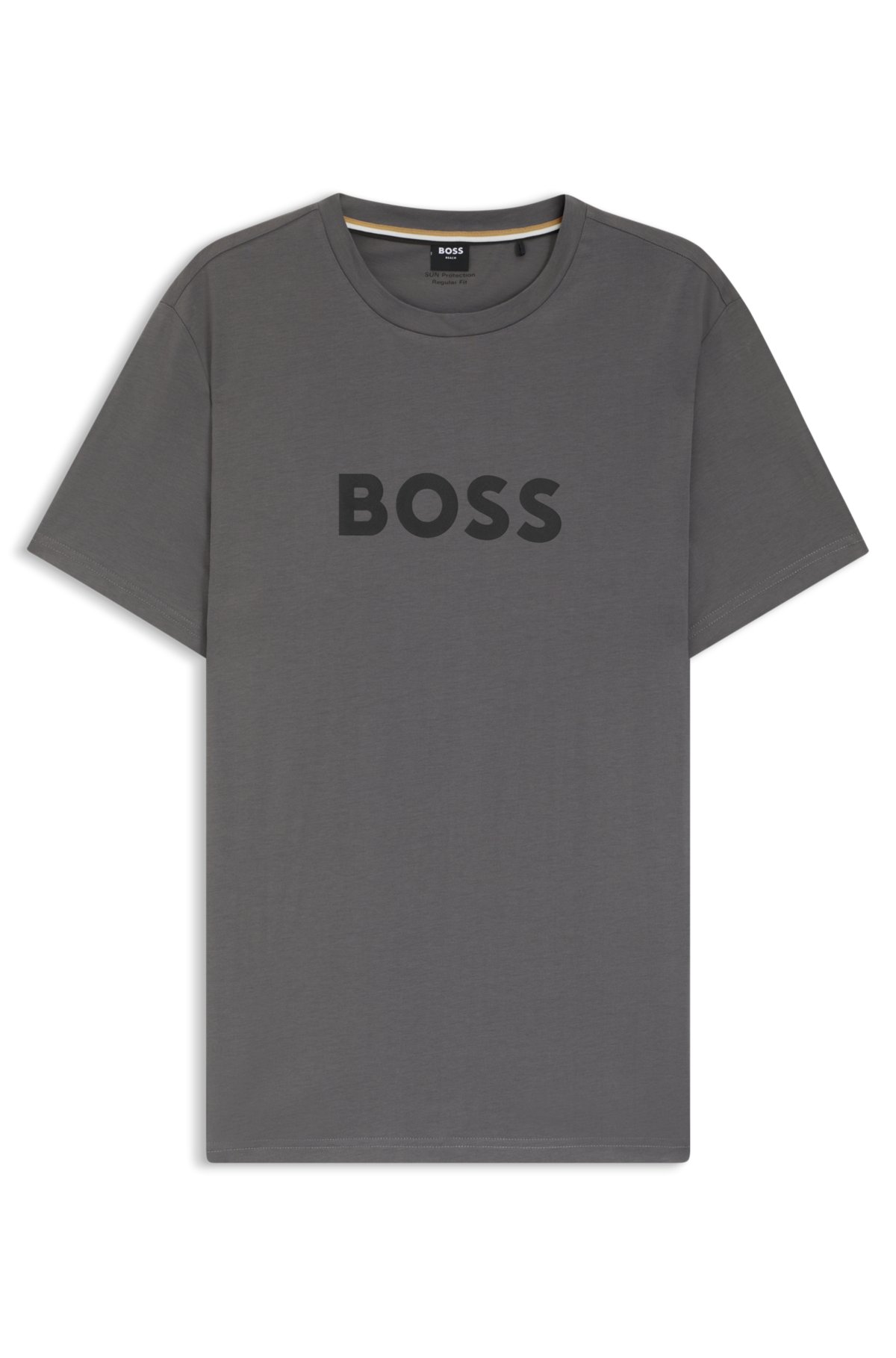 Camiseta de algodón con estampado de logotipo