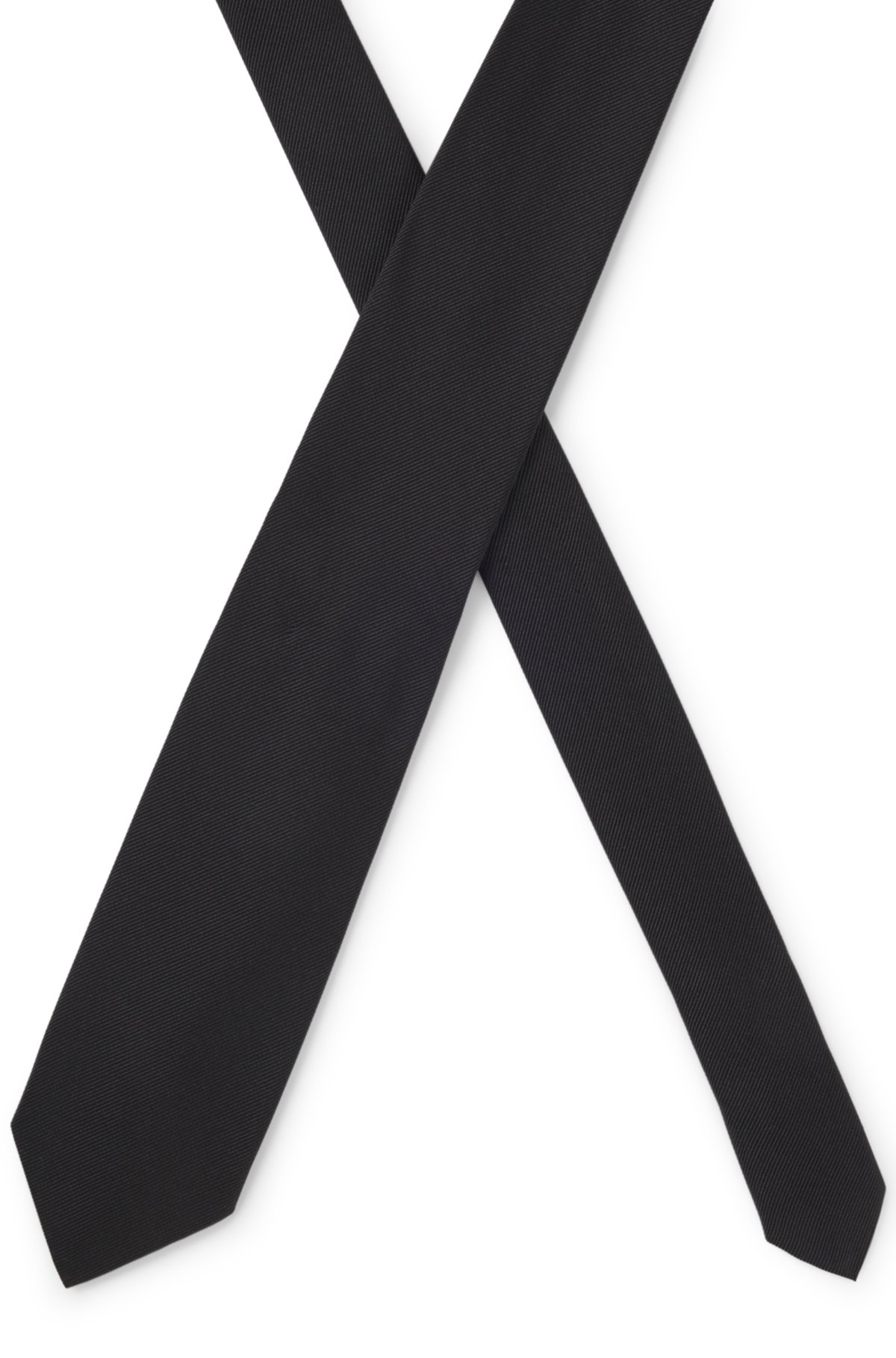 Nudo formal en seda jacquard